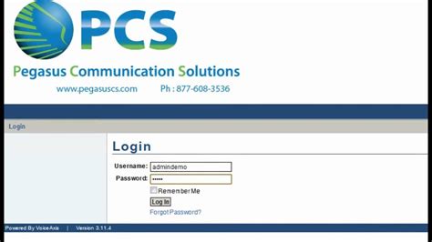 Login — PCS.